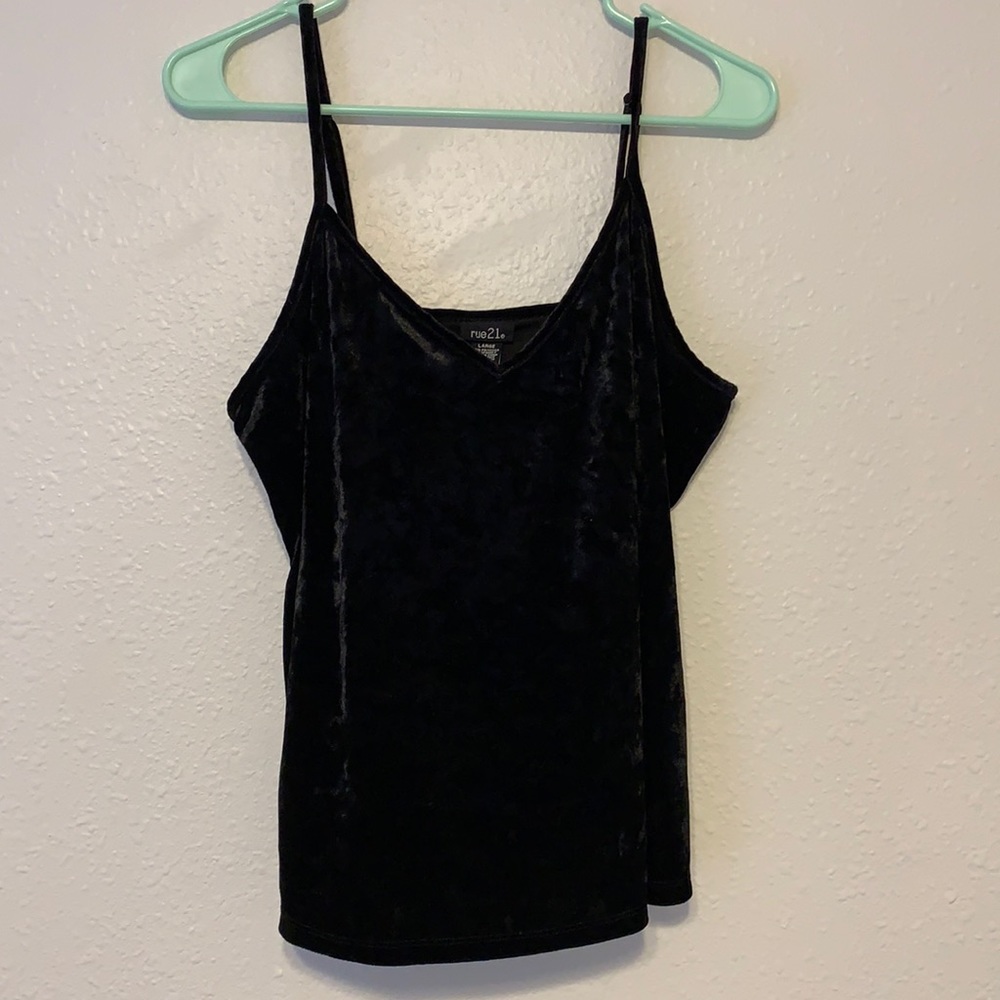 Black Velvet Tank